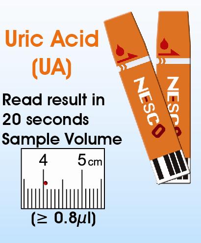 Blood Glucose, Uric Acid Meter / Monitoring System / 2 in 1